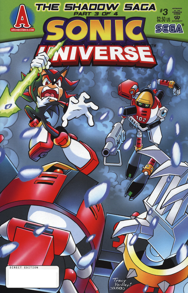 Sonic Universe Issue No. 03 Comic cover page
